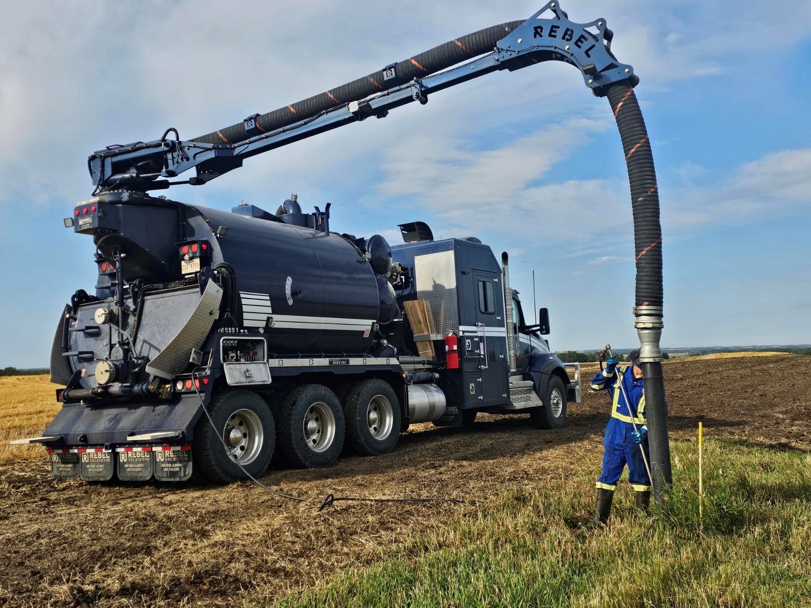 Ron's Vac Hydrovac Unit, Wainwright, Alberta